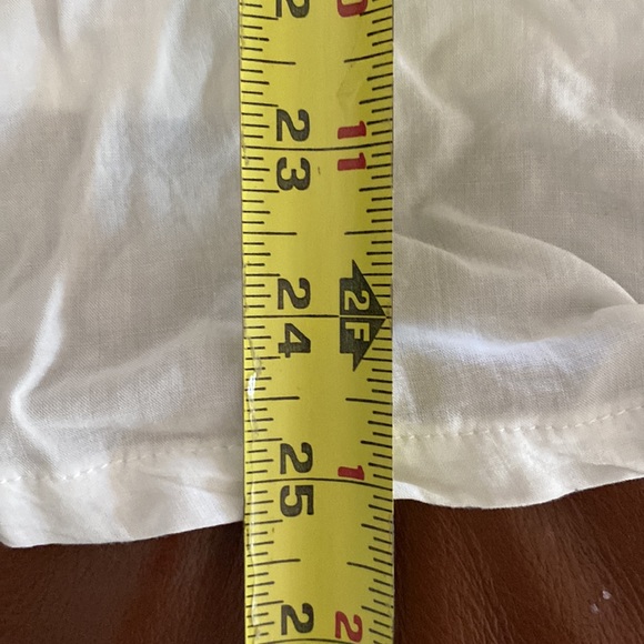 White Boho Embroidered Top Long Sleeve Size 1X - Picture 9 of 12